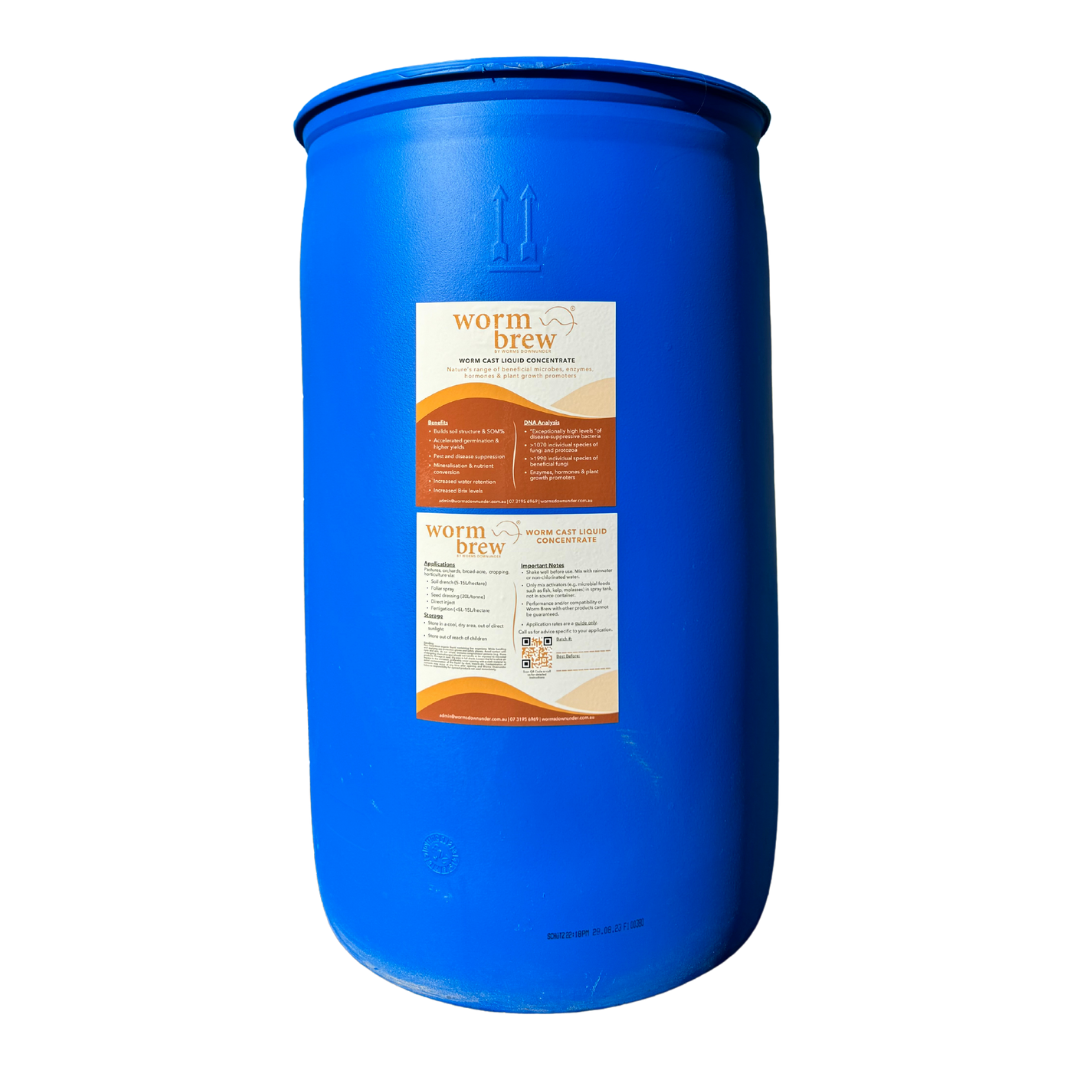 200L Worm Brew - Worm Cast Liquid Concentrate