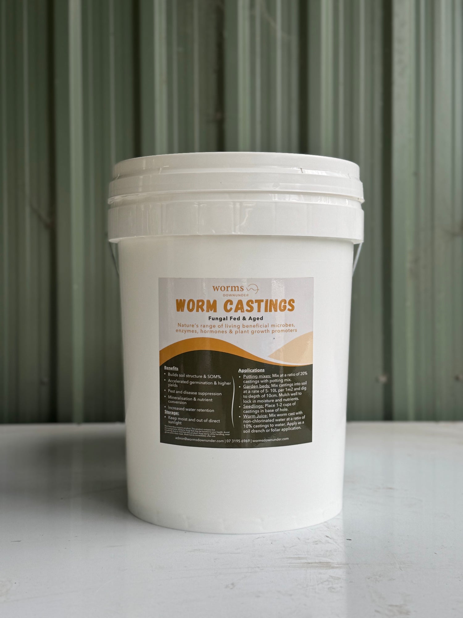 worm castings for fiddle leaf fig Fungal Fed Worm Castings – Worms Downunder