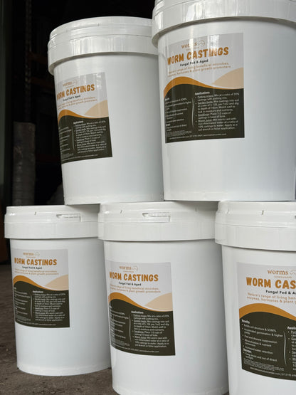 Fungal Fed Worm Castings